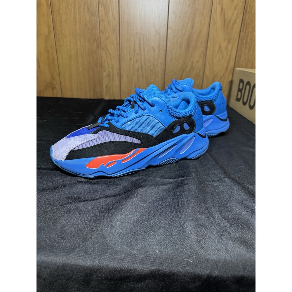 Adidas Yeezy Boost 700 Hi-Res Blue Mens Size 9.5 Excellent Condition - Picture 7 of 11